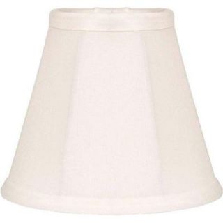 Finishing Touch Stretch Empire Eggshell Faux Silk Chandelier Shade 3650 ST E