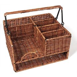 Wicker Picnic Organizer  ™ Shopping