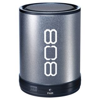 808 Canz Bluetooth Speaker   Silver (SP880SL)