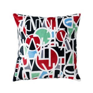 Letter Stack Throw Pillow