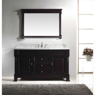 Virtu Huntshire 59 Single Bathroom Vanity Set with Mirror