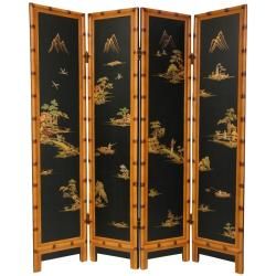 Wooden 7 foot Dream of the Red Chamber Room Divider (China)