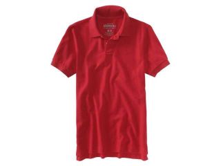 Aeropostale Mens Solid Rugby Polo Shirt 692 S