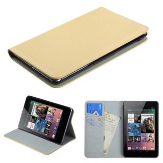 BasAcc White Premium MyJacket Wallet for Google Nexus 7