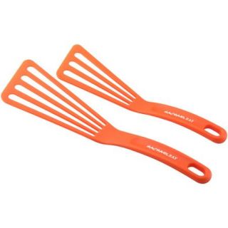 Rachael Ray Tools & Gadgets 2 Piece Nylon Spatula Set, Orange