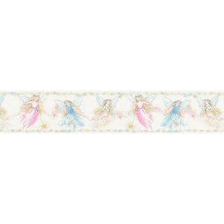 4 in. W x 10 in. H Cottingley Yellow Fairies Border Sample 443B00998SAM