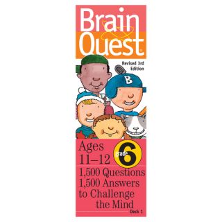 Workman Publishing Brain Quest 6th Grade Game   15907437  