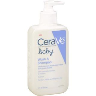 CeraVe Baby Wash & Shampoo, 8 fl oz