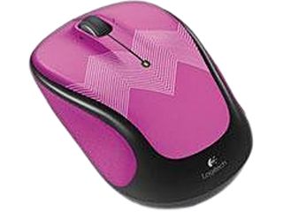 Logitech M325C Wireless Mouse   Purple Zigzag