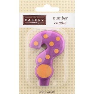 The Bakery Of  Number ? Candle, 1 Ct