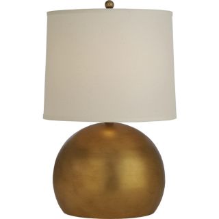 Safavieh Amy Gourd Glass 1 light Gold Table Lamps (Set of 2)