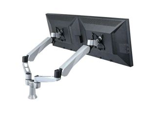 Cotytech Dual Desk Mount Spring Arm Quick Release   Clamp Base
