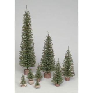 12 Carmel Pine Tree with Wood Base   17674392  