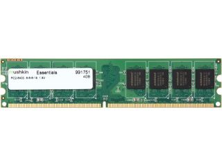 Mushkin Enhanced Essentials 2GB (2 x 1GB) 240 Pin DDR2 SDRAM DDR2 800 (PC2 6400) Dual Channel Kit Desktop Memory Model 996529