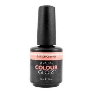 Artistic Nail Design 0.5oz Soak Off Gel Colour Nail Polish Petal Pink, LOVELY, 03027