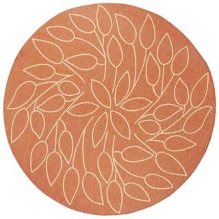 Home Decorators Collection Persimmon Terracotta 8 ft. 6 in. Round Area Rug 4248665860