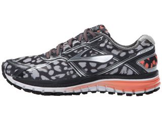 Brooks Ghost 8 Ebony/Metallic Silver/Fusion Coral