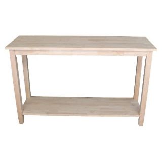 International Concepts Solano Console Server Table