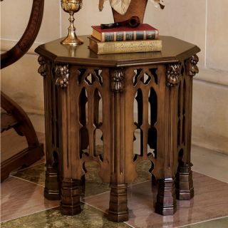 Gothic Revival End Table by Design Toscano