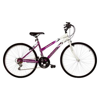 Titan Womens Wildcat 26 Mountain Bike   White/Lavender