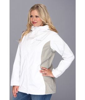 Columbia Plus Size Arcadia II™ Jacket White/Flint Grey