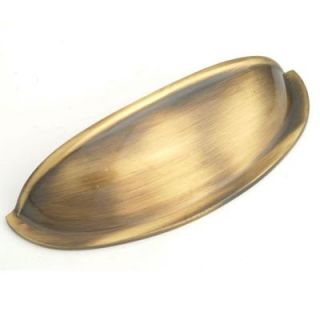 Giagni 3 in. Antique Brass Cup Pull CP 3AB