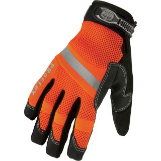 Ergodyne ProFlex Hi-Vis Thermal Waterproof Glove — Medium, Model# 876WP  High Visibility   Lighted Gloves
