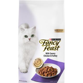 Purina Fancy Feast with Savory Chicken & Turkey Cat Food 12 lb. Bag