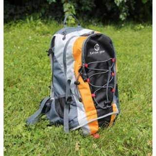 Tahoe Gear Napa 25L Camping Hiking Daypack Backpack   Black/Orange