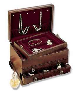 Reed & Barton Colonial Jewelry Box   11.75W x 7.75H in.