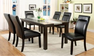 Furniture of America Dewalt Industrial Counter Height Dining Table   Dining Tables
