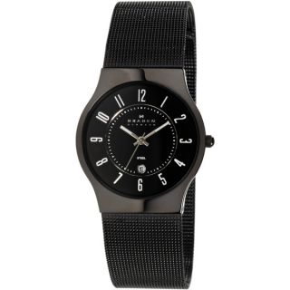 Skagen Womens 691SSSB1 Stainless Steel Stretch Watch