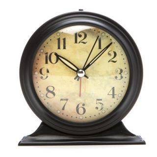 Antique Look Metal Alarm Clock by Infinity Instruments