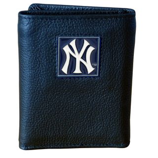 MLB New York Yankees Executive Leather Tri fold Wallet