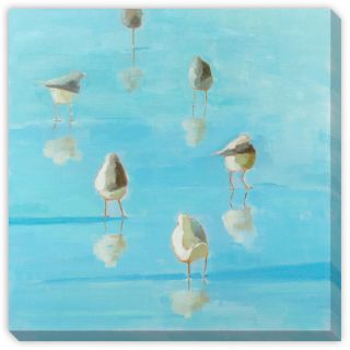 Phyllis Adamss Birds By The Waters Edge II Canvas Gallery Wrap Art