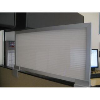 OBEX 18'' Cubicle Mounted Privacy Panel with Large Brackets