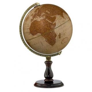 Leather Expedition Desktop Globe   16811014   Shopping
