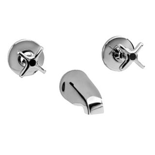Commander Double Handle Wall Mount Tub only Faucet by Speakman