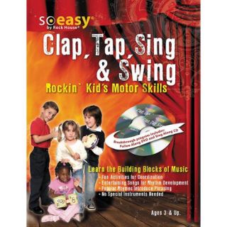 Rock House Clap, Tap, Sing & Swing Rockin' Kid's Motor Skills DVD/CD