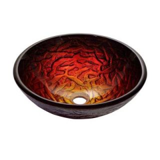 KRAUS Nix Glass Vessel Sink in Multicolor GV 393 19mm