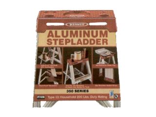 Werner 354 4' Aluminum Stepladder