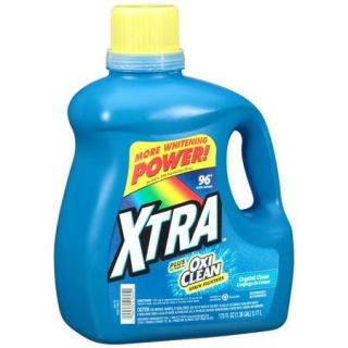 XTRA Plus OxiClean Liquid Laundry Detergent, 175 fl oz