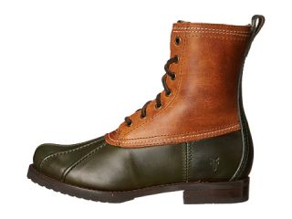 Frye Veronica Duck Boot Forest Multi Smooth Pull Up/Oiled Vintage