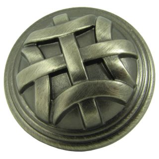 Stone Mill Hardware Weathered Nickel Cross Flory Cabinet Knob (Case of
