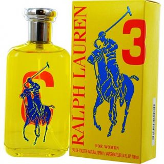 Polo Big Pony 3 by Ralph Lauren Eau de Toilette Spray for Women 1.7 oz.   7680155