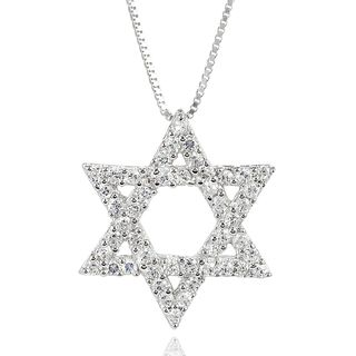 Tressa Collection Sterling Silver Cubic Zirconia Star of David