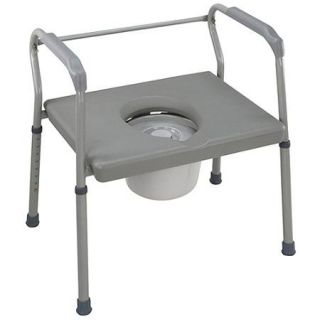 DMI Steel Commode with Platform Seat