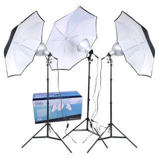 RPS Studio 1500W 3 Umbrella Light Kit with 3 8 Inch Focusing
