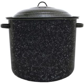 Granite Ware 21 Quart Stock Pot with Lid