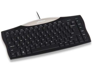 EVOLUENT ESSENTIALS FULL FEATURED COMPACT ERGONOMIC KEYBOARD GETS ALL OF THE ESS